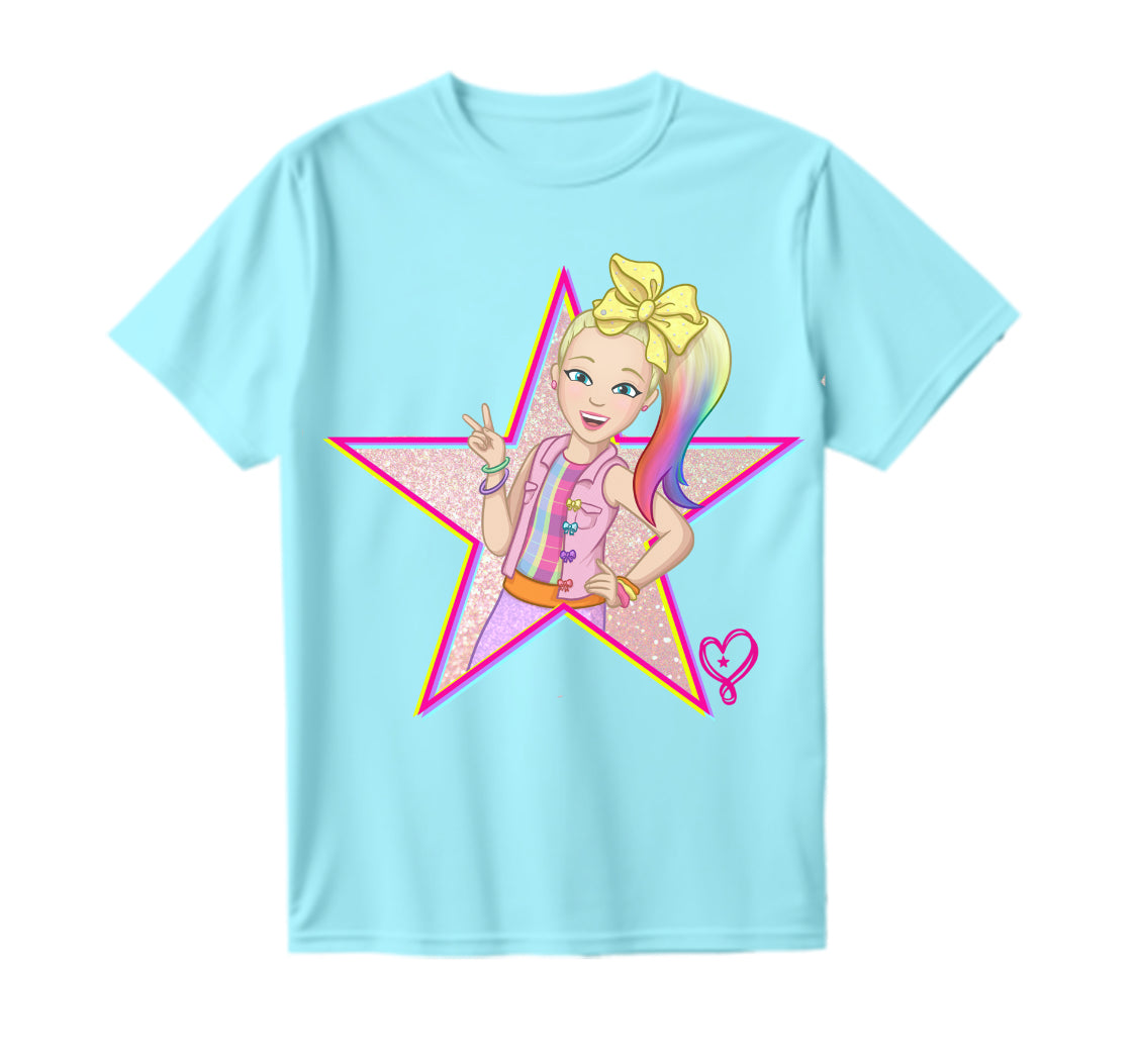 JoJo Siwa "Boomerang Star" Blue T-Shirt